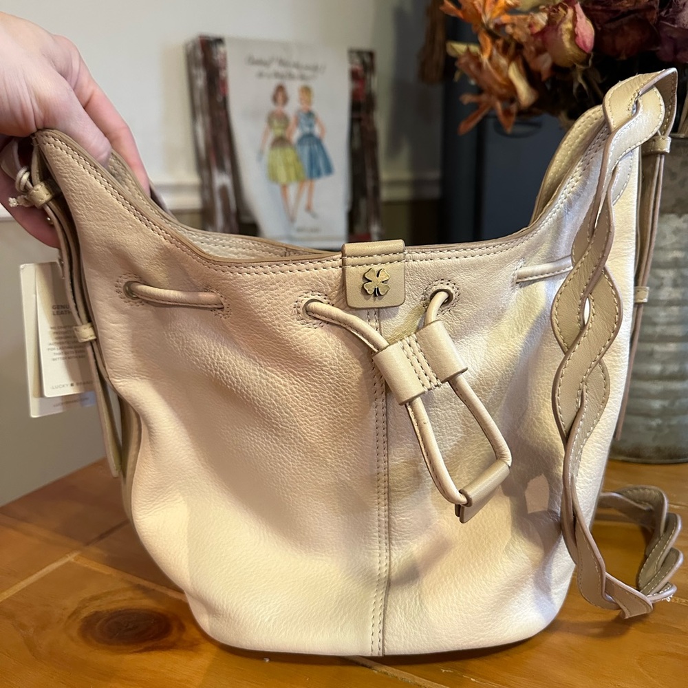 NWT Lucky Brand Dori Bucket Bag